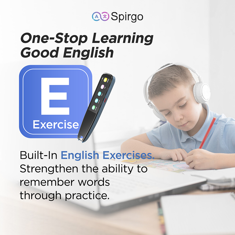 Spirgo P3 English exercises